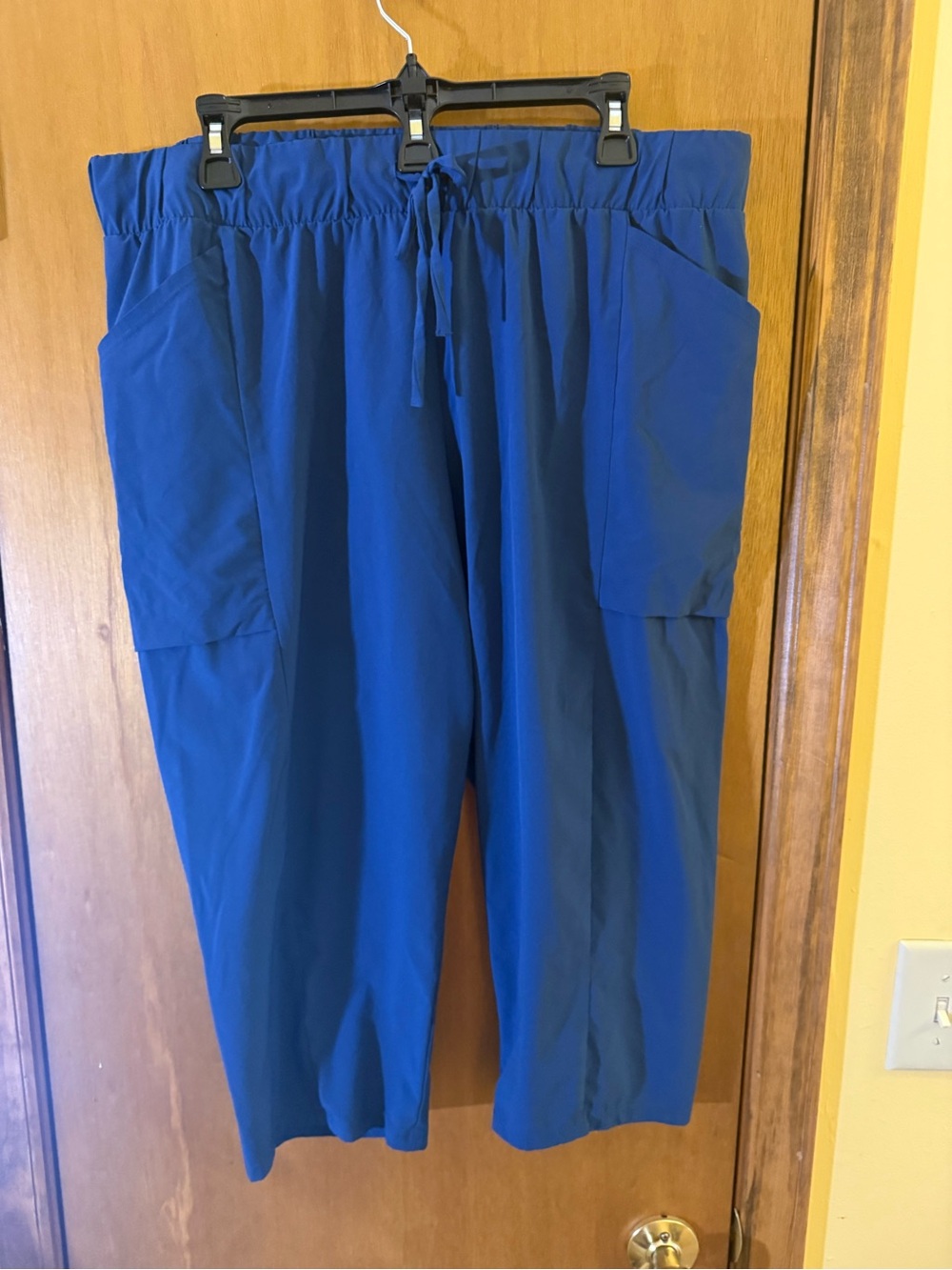 all in motion Royal Blue Drawstring Cargo Joggers